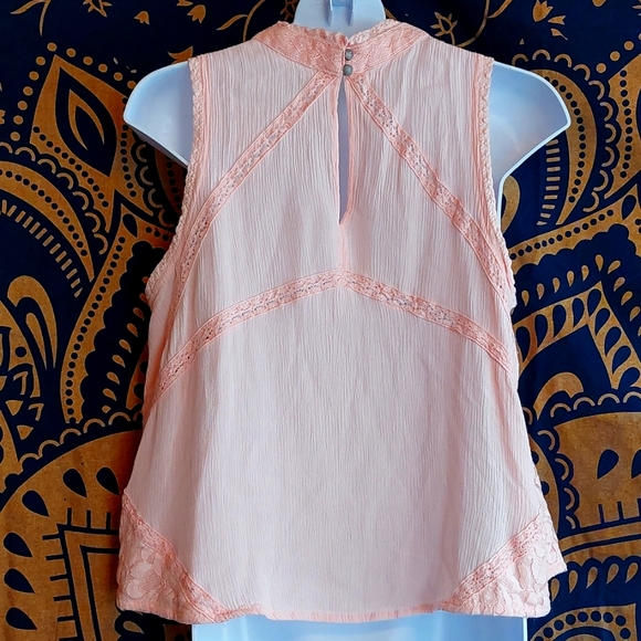 Mi Ami High Neck Choker Halterneck Lace Cami Womens M Medium - Picture 2 of 6